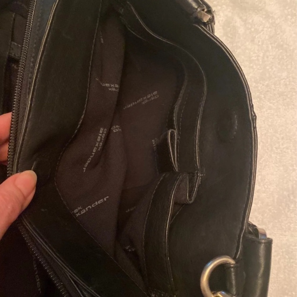 Black leather purse - Picture 7 of 9